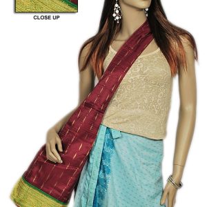Recycled Sari Silk Bags