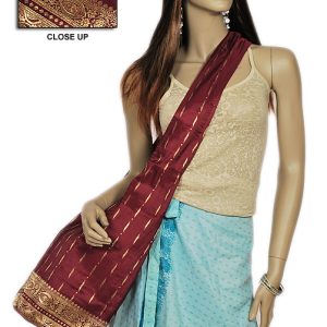 Recycled Sari Silk Bags