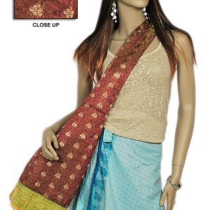 Recycled Sari Silk Bags