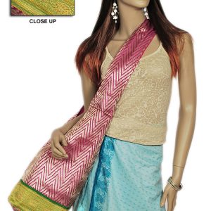 Recycled Sari Silk Bags