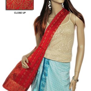 Recycled Sari Silk Bags