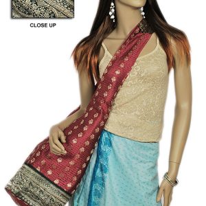 Recycled Sari Silk Bags