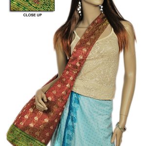 Recycled Sari Silk Bags