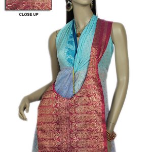 Recycled Sari Silk Bags