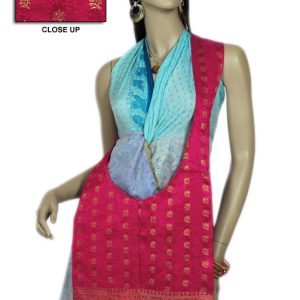 Recycled Sari Silk Bags