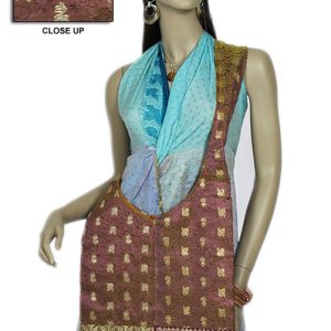 Recycled Sari Silk Bags
