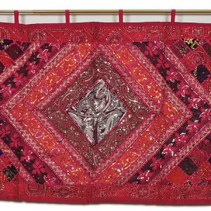 Indian Patchwork Wall Hanging Large