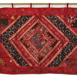 Indian Patchwork Wall Hanging Large