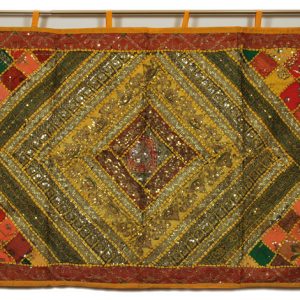 Indian Patchwork Wall Hanging Large