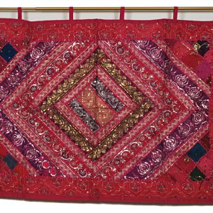 Indian Patchwork Wall Hanging Large