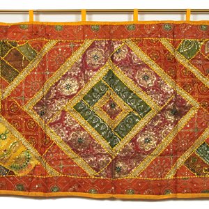 Indian Patchwork Wall Hanging Large