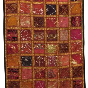 Indian Patchwork Wall Hanging Large