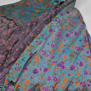 Recycled Silk Sari Wrap Skirt Multi-Wear Medium